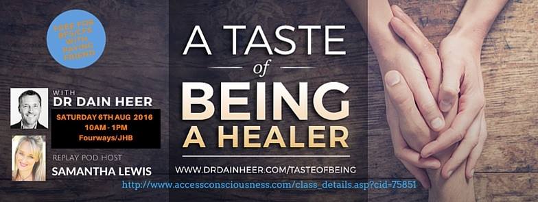 Taste of Being a Healer By Andrew Gardella