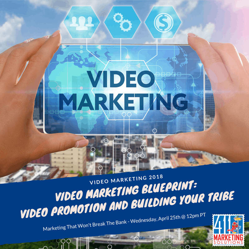 Video Marketing Blueprint: Video Promotion and Building Your Tribe