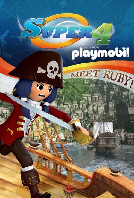 Super 4: Meet Ruby – All About Ruby, The Girl Pirate Brimming with Personality