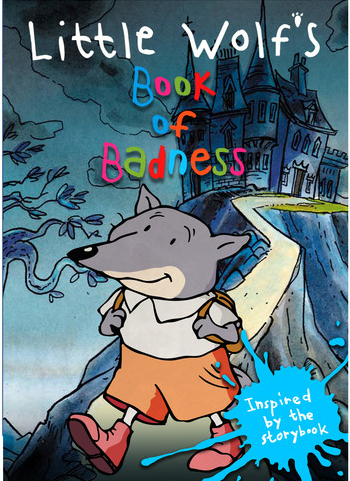 Little Wolf’s Book of Badness – Unique and Unexpected with a Spiral of Surprises!