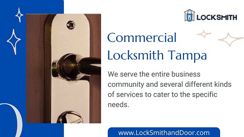 Call a professional commercial locksmith Tampa for proper safety measures